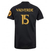 Fotbalové Dres Real Madrid Federico Valverde #15 Alternativní 2023-24 Krátký Rukáv
